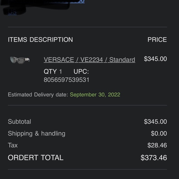 Versace Sunglasses - Picture 3 of 7